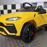 Accu kinderauto Lamborghini Urus geel