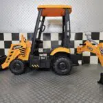 Accu kindertractor JCB met dak