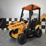 Kindertractor JCB sitemaster dak