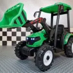 24 volt kinder tractor met aanhanger