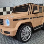 Accu kinderauto Mercedes G500 sandy