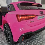 Audi RS6 elektrische auto kind roze