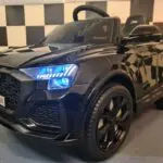 Elektrische kinderauto Audi RS Q8 zwart