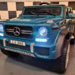 Kinderauto Mercedes Maybach blauw