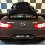 Mercedes kinderauto mat zwart