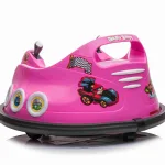 Roze bumper car angry birds