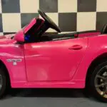 elektrische kinderauto Maserati roze