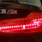 X6 M kinder accu auto metallic zwart