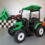 kinder tractor met aanhanger