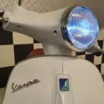 kinderscooter wit vespa