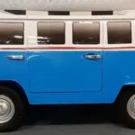 Samba elektrische kinderbus 2.4G afstandbediening blauw