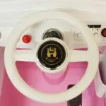 Dashboard VW T1 roze kinderbus