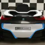 Witte BMW i8 kinderauto met rc bediening 12 volt