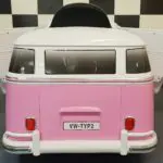 12 volt VW T1 kinder accu auto bus roze