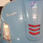 Vespa kids scooter blauw