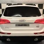 Audi Q5 speelgoedauto 12 volt accu en afstandbediening wit