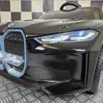 Elektrische auto kind BMW i4 metallic zwart