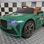 Elektrische auto kind Bentley Bacalar metallic groen