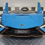 Elektrische kinderauto Lamborghini Sian 2 persoons