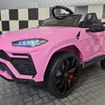 Lamborghini Urus elektrische auto kind roze