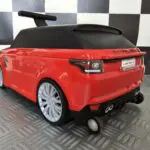 Loopauto en reiskoffer Range Rover