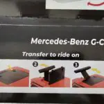 Loopauto en reiskoffer Mercedes